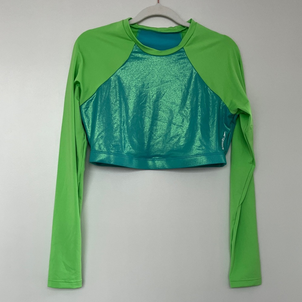 Speedo Cropped Rash Guard
